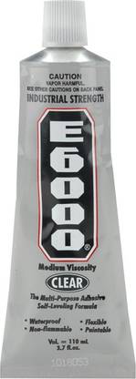 Eclectic E6000 Multipurpose Adhesive - 3.7Oz Clear