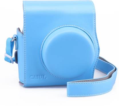 Caiul 2nd Generation Instax Mini 9, Mini 8 Case With Soft Pu Leather (Blue)  Camera Bag