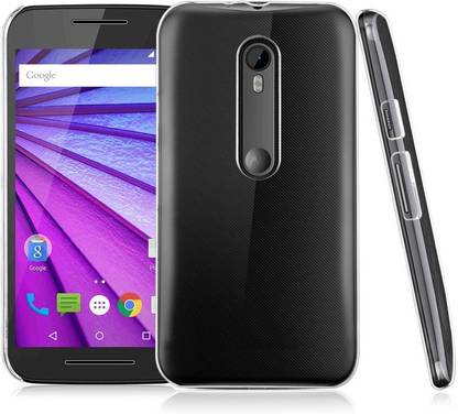 CASE CREATION Back Cover for Motorola Moto G 3 (3rd Generation) Crystal Clear Fully Totu Transparent Slim