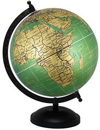 MasterpieceIndia Antique Desktop 8 Inches Diameter Globe Tabletop Rotating Map Home Decoration By (Globe Circumference: 25.2" Inches (Approx)