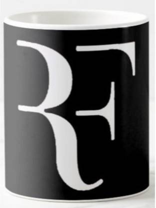 Zovil Roger Federer Rf Logo Ceramic Coffee Mug