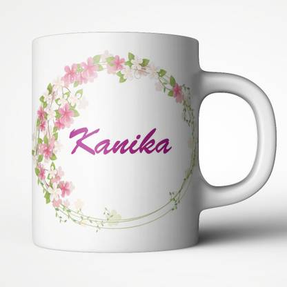 Abaronee Kanika in name design Ceramic Coffee Mug