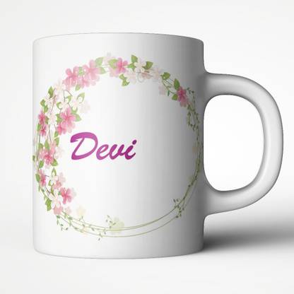 Abaronee Devi in name design Ceramic Coffee Mug