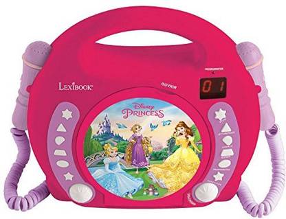 Disney Princess Cd Player With Mic (Rcdk100Dp)