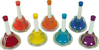 Rhythm Band 7-Note Extension Hand Desk Bell Set