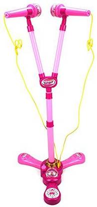 LilPals Double Microphone Princess Dual Stand Up Children'S Toy Play Set W Built-In Speaker & Adjustable Height