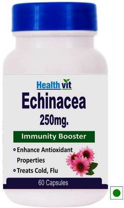 HealthVit Echinacea Extract 250mg 60 Capsules