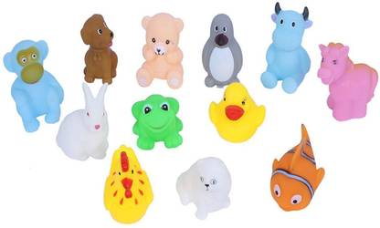 ODDEVEN Baby Swimming 12 Pcs-Sounding Bath Toy Bath Toy