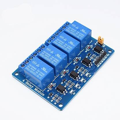 SAMIORE ROBOT 4 Channel Relay Module 4-Channel Relay Control Board With Optocoupler. Relay Output 4 Way Relay Module For Arduino