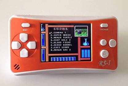 SHANGPIN Handheld Game Console, Qingshe 2.5'' Lcd Classic 8 Bit Retro Portable Video Game With 152 Games Built-In Game Player,Best Birthd