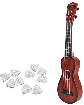 Jili Online 4 String Plastic 15" Ukulele Guitar Instrument Kids Development Musical Toy