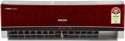 Voltas 1.5 Ton 5 Star Split AC  - Red
