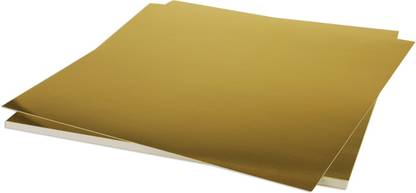 Bazzill Foil Cardstock 12"X12" - Gold