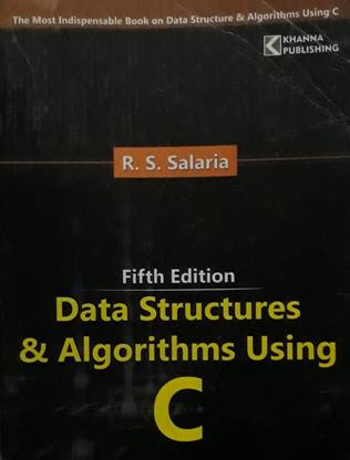 DATA STRUCTURES & ALGORITHMS USING C (FIFTH EDITION)
