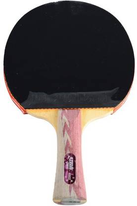 DHS TT Bat A4002 Red, Black Table Tennis Racquet