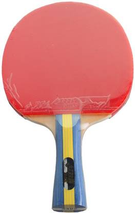 DHS TT Bat S-S302 Red, Black Table Tennis Racquet