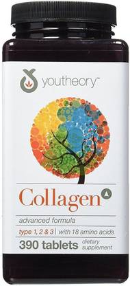 Youtheory Collagen Advanced Formula, 390 Tablets