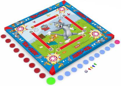 TOM & JERRY Carrom Board (20x20 inch) Carrom Board Game