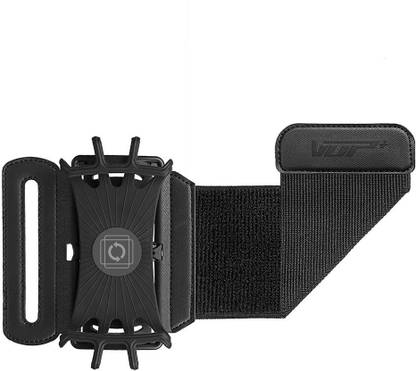 Techzere Arm Band Case for Wristband Sports Mobile Phone Case Holder 180 Degrees Rotatable for Running, Cycling, Gym, Jogging