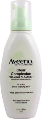 Aveeno Clear Complexion Foaming Cleanser Face Wash