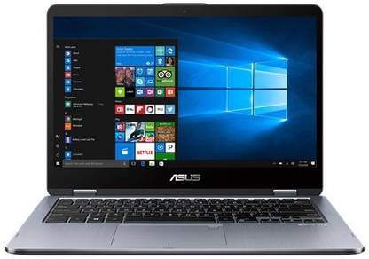 ASUS TP410UA Intel Core i5 8th Gen - (8 GB/1 TB HDD/256 GB SSD/Windows 10 Home) TP410UA-EC512T 2 in 1 Laptop