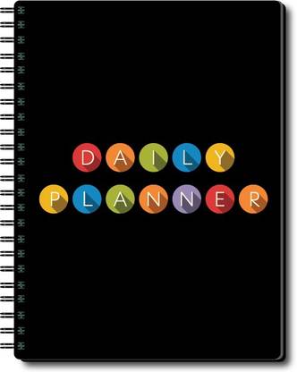 Nourish Spiral Journal A5 Planner/Organizer Ruled 75 Pages