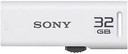 SONY USM32GR/W// USM32GR/W2// USM32GR/WZ 32 GB Pen Drive Compatible with Desktop Computer, Laptop USB 2.0 Plastic Case
