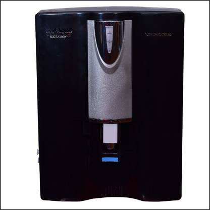 Eurotech CHROME BLACK 9 RO+UV+UF+TDS 8 L RO + UV + UF + TDS Water Purifier