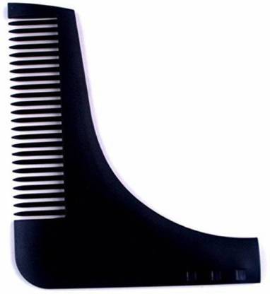 Majik Beard Styling and Shaping Template Comb Tool black