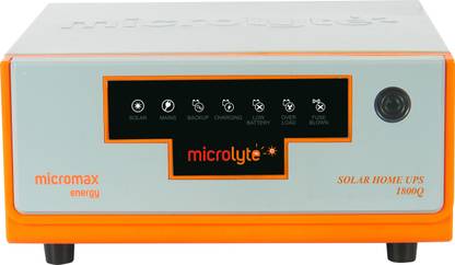 Micromax Energy Limited 1800 VA 1800Q with 24 Months Warranty Solar Compatible Square Wave Inverter