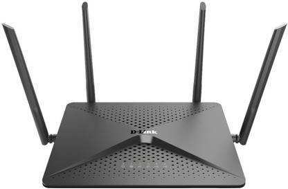 D-Link DIR-882 AC2600 MU-MIMO Wireless Router 2.4 GHz, 5 GHz 2600 Mbps Wifi Speed Dual Band External Antenna Ethernet (Cable Broadband)