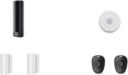 Wynbee WIFI Home Security Alarm System DIY KIT with Easy App for IOS Android Smartphone including PIR Motion Sensor,Door/Window Contact Sensor, Wireless Remote Controller Wireless Sensor Security System