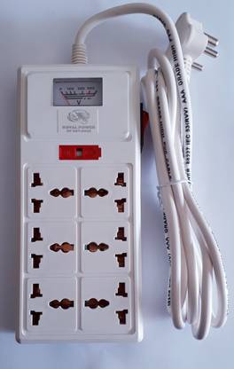 ROYAL Royal power 6 way extension box 6  Socket Extension Boards