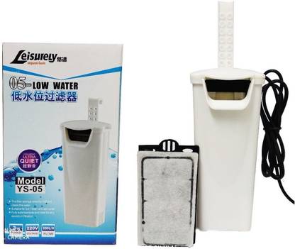 Leisurely Aquarium 05-Low Water (YS-05) Innovation Ultra Quiet Filter | Power: 3W | Output: 200L/hr | Power Aquarium Filter