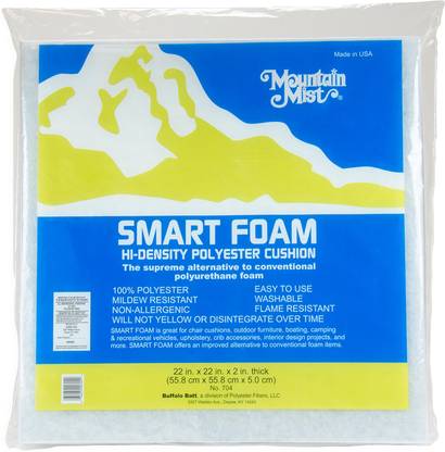 Mountain Mist Smart Foam - 2"X22"X22" Fob: Mi