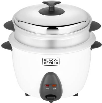 Black & Decker BXRC1802IN Food Steamer, Rice Cooker