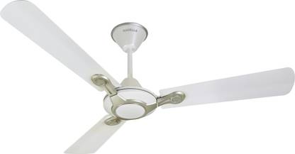 HAVELLS 1200 MM FAN LEGANZA 3B PEARL WHT.SILVER with 2 Year Warranty 1200 mm Ceiling Fan