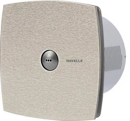HAVELLS 150 MM FAN VENTO JET 15 AUTO INX STEEL with 1 Year Warranty Exhaust Fan