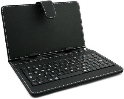 MOBONE With OTG Slot 7inch Wired USB Standard Tablet Keyboard Compatible with Desktop, Laptop, Mac