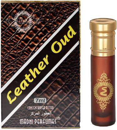 MADNI PERFUMES Leather Oud Exclusive Series Concentrated Attar / Ittar Floral Attar