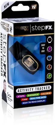 COPPER FIT STEP FX WIRELESS ACTIVITY TRACKER Fitness Band