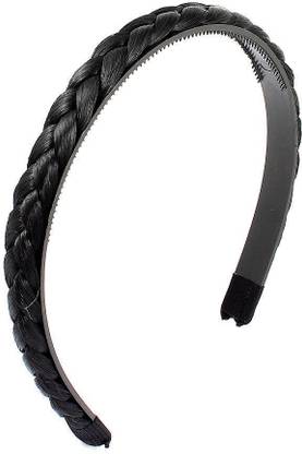 Gugzy Fashion Headband Plaited Braided Hair Braid Alice Band by Hollywood Hair Girls Hair Accessories Head Band