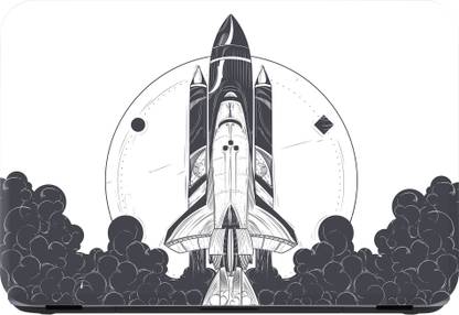 Flipkart SmartBuy space shuttle 2 Premium LG Vinyl (matte) Laptop Decal 15.6