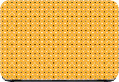 Flipkart SmartBuy sandy butterfly Premium LG Vinyl (matte) Reusable Laptop Skin Compatible for 14.1 inch