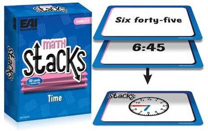 Eai Education Math Stacks Time Game: Grades 1-2