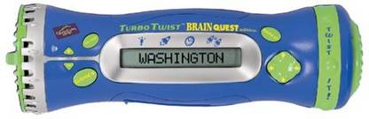 LeapFrog Quantum Leap Turbo Twist Brain Quest Handheld, Leap Frog, Teaches Social Studies, Science, English And More