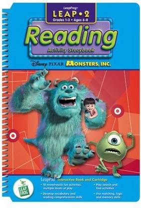 LeapFrog Leappad: Leap 2 Reading - "Disney / Pixar Monsters Inc." Interactive Book And Cartridge