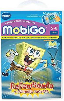 Generic Vtech Spanish - Vtech Juego Mobigo Spongebob - En Espa�Ol
