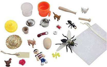 Generic Objects Only - Cvc Alphabet Object Set - Cvc Words Alphabet Objects And Cards - Language Tubs Miniatures- Montessori Miniture Ob