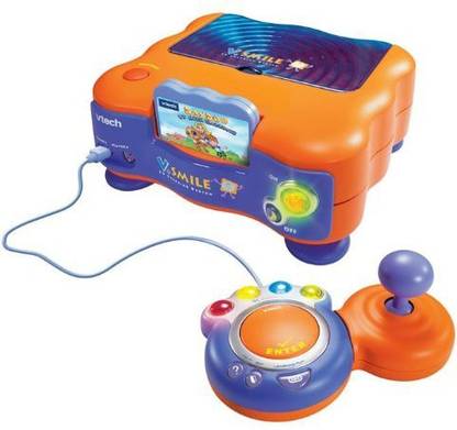 Unknown V Smile Tv Learning System With Soccer Challenge Game